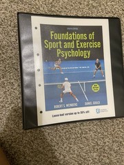 Human Kinetics Foundations of Sport and Exercise Psychology Looseleaf Weinberg