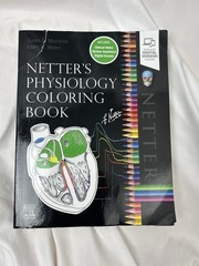 Netter’s Physiology Coloring Book Mulroney Myers 1st Ed 2021 Paperback