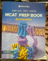 MCAT Prep Book Biochemistry – 2026-2027 – GOOD