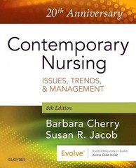 Contemporary Nursing: Issues, Trends, & Management – paperback Cherry DNSc M…
