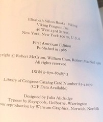The Story of English by William Cran, Robert McCrum and Robert MacNeil (1986,…