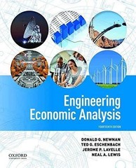 Engineering Economic Analysis by Ted Eschenbach, Neal Lewis, Jerome Lavelle and
