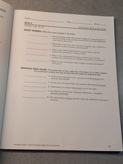 A Beka Book Homeschool 12th Grade Economics Work & Prosperity Curriculum Kit.