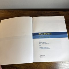 World Music: a Global Journey : A Global Journey by Terry E. Miller