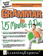Grammar in 15 Minutes a Day: Junior Skill Buider – Paperback – GOOD