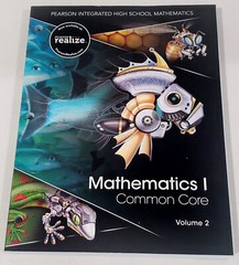 New Mathematics 1 Common Core Volume 2 Book Pearson High School Math