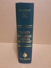 Taber’s Cyclopedic Medical Dictionary : Thumb-Indexed Version by Donald Venes ..