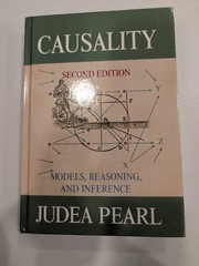 Causality Judea Pearl Hardcover 2nd Edition