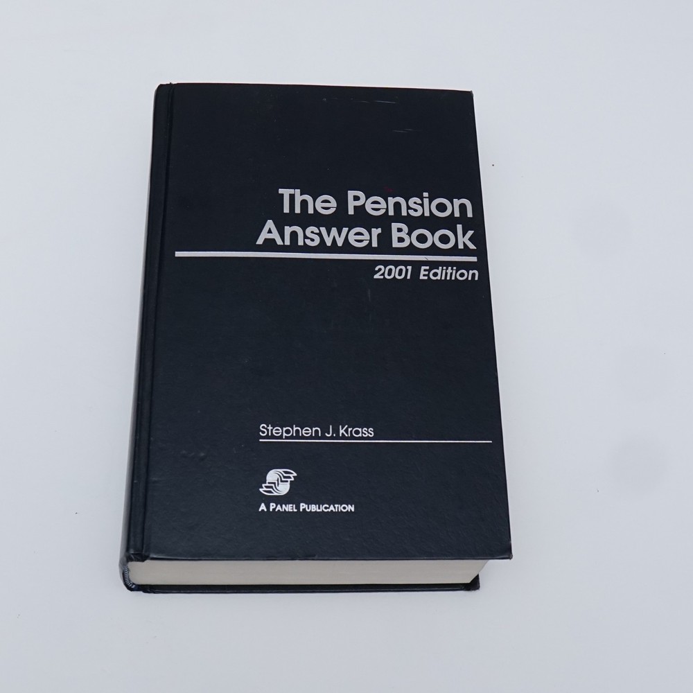 THE PENSION ANSWER BOOK By Stephen J. Krass – 2001 edition