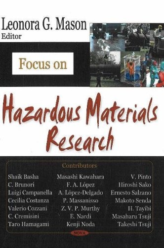 FOCUS ON HAZARDOUS MATERIALS RESEARCH By Leonora G. Mason – Hardcover BRAND NEW