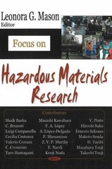FOCUS ON HAZARDOUS MATERIALS RESEARCH By Leonora G. Mason – Hardcover BRAND NEW