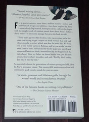 Bird By Bird Some Instructions On Writing And Life By Anne Lamott Book pb