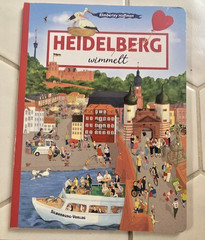 Kimberley Hoffman Heiderberg hard cover picture book, back cover is in German