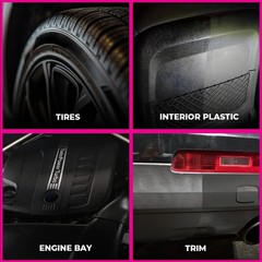 Tire Shine Spray & Plastic Restorer 64oz WaterBased Detailing Solution