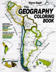 Geography Coloring Book – Paperback By Kapit, Wynn – GOOD