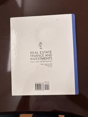 Real Estate Finance and Investments Fifth Edition Peter Linneman