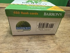AP Biology Flash Cards (Barron’s AP) – Cards Complete – VERY GOOD