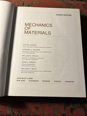 Mechanics Of Materials 4th Ed 1985 John Wiley & Sons Hardcover Textbook