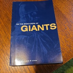 On the Shoulders of Giants by Lines M. Lines M E (1994, Uk-B Format Paperback)