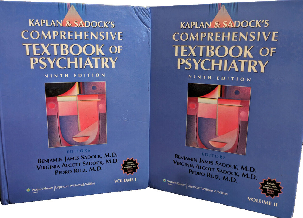 Kaplan and Sadock’s Comprehensive Psychiatry 1 & 2 VOL (2 Vol Set) 9th Ed LC6