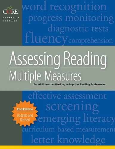 Assessing Reading – Spiral-bound, by Diamond Linda; Thorsnes – Very Good o