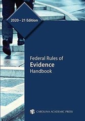 Federal Rules of Evidence – Paperback, by Carolina Academic Press – Very Good