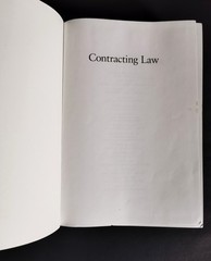 Contracting Law Second Edition by Kastely Post Horn 2000 Carolina Academic Press