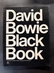 David Bowie Black Book Paperback Book The Fast Free Shipping