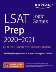 LSAT Logic Games Prep 2020-2021: Real PrepTest Questions + Proven Strateg – GOOD