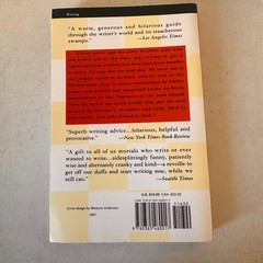 Bird by Bird:Some Instructions on Writing and Life by Anne Lamott