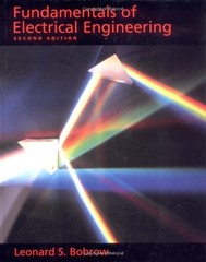 FUNDAMENTALS OF ELECTRICAL ENGINEERING (THE OXFORD SERIES By Leonard S. Bobrow
