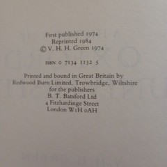 History of Oxford University by Green, V. H. H. Hardback Book 1984 Reprint EUC