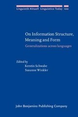 Linguistik Aktuell/Linguistics Today Ser.: On Information Structure, Meaning