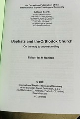 Baptists And The Orthodox Church. On The Way To Understanding.