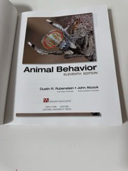 Animal Behavior John Alcock Dustin R. Rubenstein 2019 Trade Paperback
