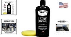User-Friendly Trim Restorer | 8 Oz Kit – Protects and Revives Plastic & Rubber