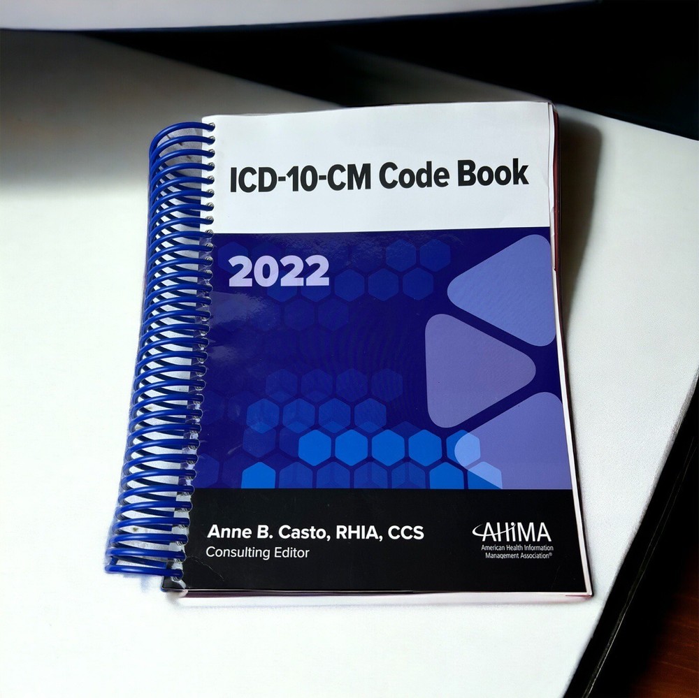 ICD-10-CM Code Book, 2022 Spiral Edition – Spiral-bound, by Casto Anne B.