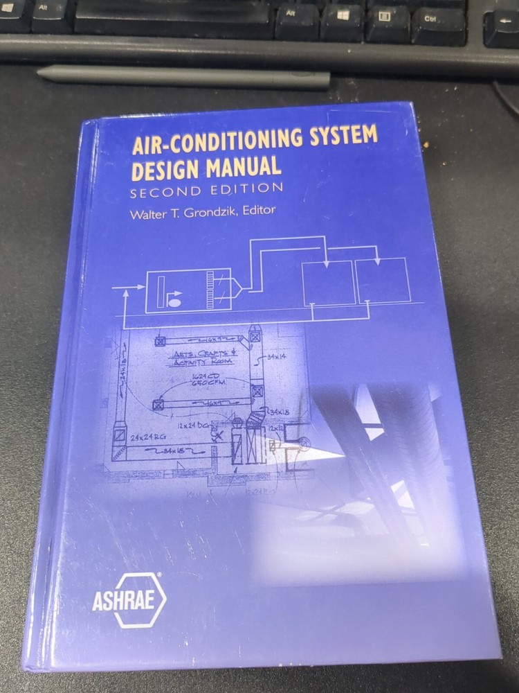 Air Conditioning System Design Manual by Ashrae ASHRAE Press (2007, Hardcover)