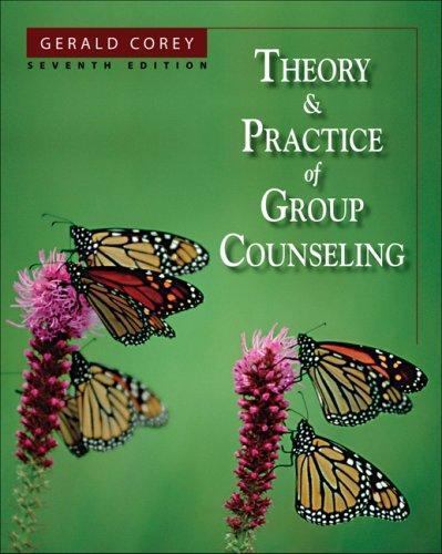Theory and Practice of Group Counseling – 9780534641740, hardcover, Gerald Corey