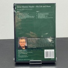 The Great Courses: Great Masters: Haydn—His Life and Music Guidebook & DVD’s
