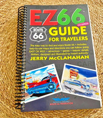 Route 66 EZ66 Guide for Travelers by Jerry McClanahan 5th Edition