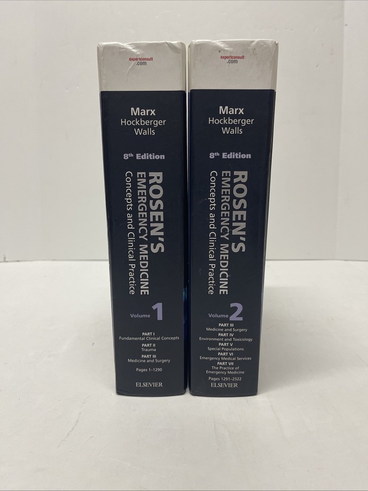 Rosen’s Emergency Medicine – Concepts and Clinical Practice, 2-Volume Set 8th