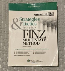 Emanuel Bar Review Ser.: Strategies and Tactics for the Finz Multistate Method