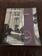 Business by Robert J. Hughes, William M. Pride and Jack R. Kapoor International