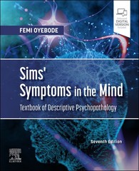 Sims’ Symptoms in the Mind: Textbook of Descriptive Psychopathology