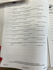 The Story of the Constitution Test Packet Second Ed~Christian Liberty P12 05