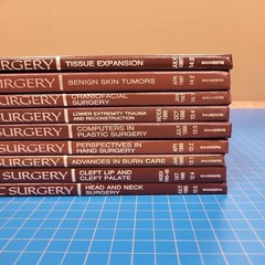 Clinics in Plastic Surgery 9 Vol Set 1985-1987 Saunders Medical Textbooks