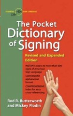 The Pocket Dictionary Of Signing – Paperback By Butterworth, Rod R. – VERY GOOD
