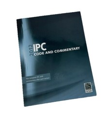 IPC Code and Commentary 2012 International Code Council Series Paperback