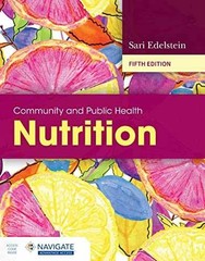 Community and Public Health – Paperback, by Edelstein Sari – Very Good c
